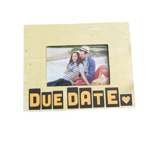 Due Date Picture Frame Yellow Parent Pictures